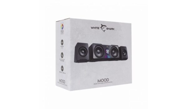 White Shark MOOD RGB Gaming Speakers