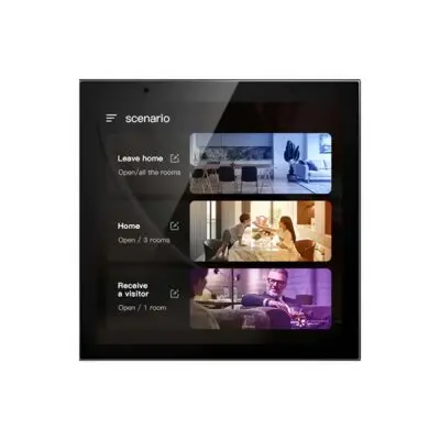 4-Gang smart wall switch & Scene Panel 2 in 1 (CN santadard wall based)