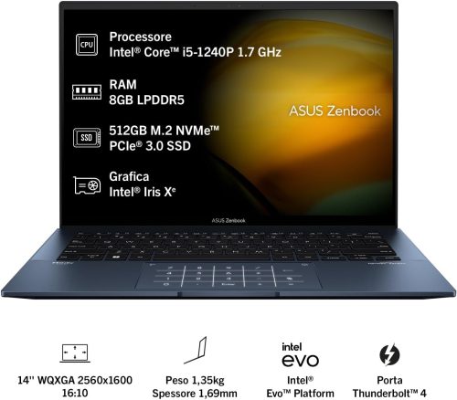 ASUS Zenbook 14 2,5K