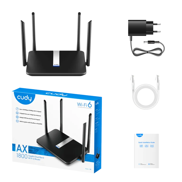 X6-AX1800 GIGABIT WI-FI 6 MESH ROUTER - Figura 2